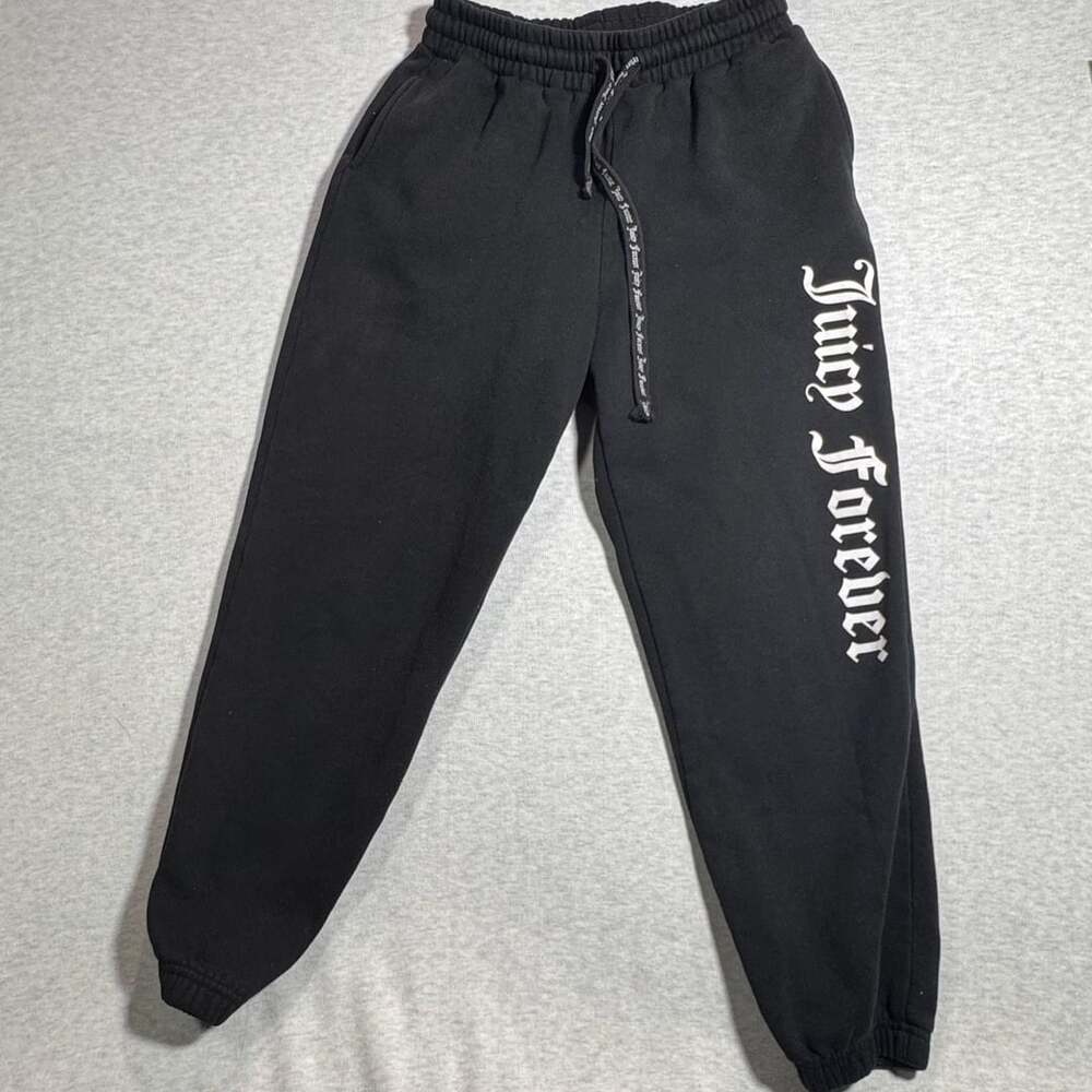 Juicy Couture x Forever 21 Sweatpants Size L Black Juicy Forever - Picture 1 of 5